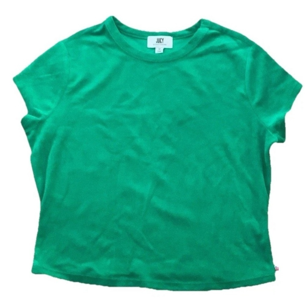 Juicy Couture Terry Top Green Size M NWT